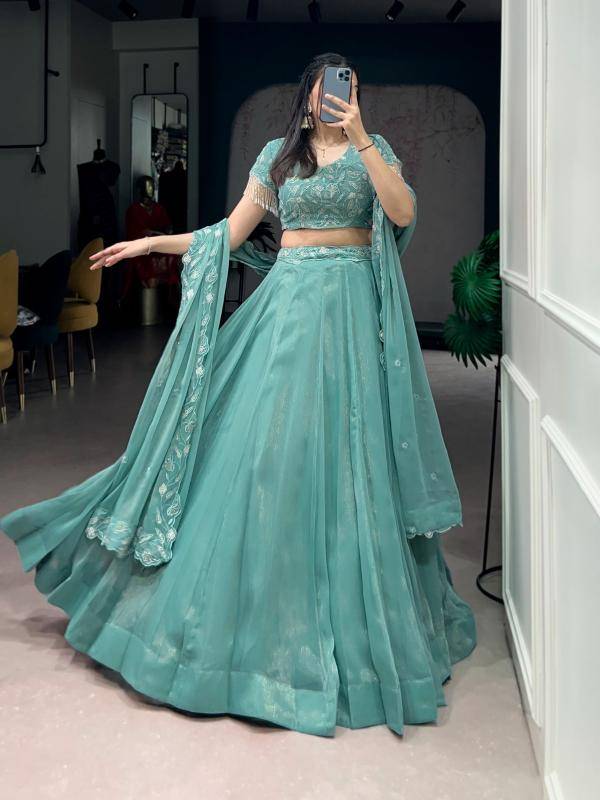 LNB 1444 SBL Gold Coin Lehenga choli wholesale market in Mumbai